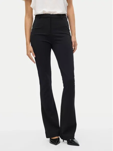 Vero Moda Παντελόνι υφασμάτινο Vmamira μαύρο
