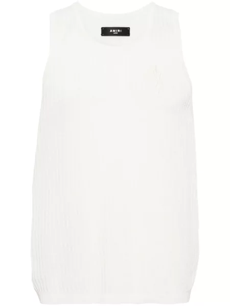 Елек Amiri бродиран бяло