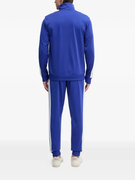 Csíkos tornaterem rövidnadrág Adidas nyomtatás kék