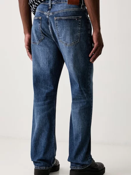 Tommy Jeans jeansy regularne granatowe