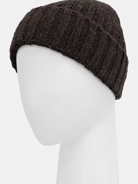 Шапка з додаванням вовни Marc O'Polo коричневий