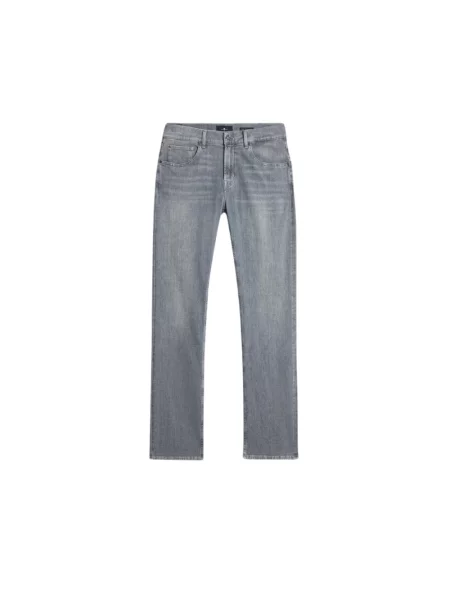 Jeansy straight leg 7 For All Mankind szare