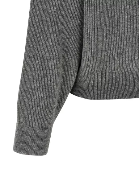 Pulover Brunello Cucinelli gri