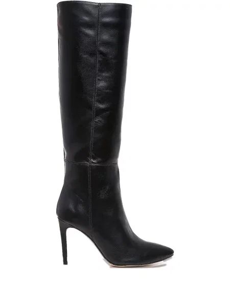 Cizme Ginissima din piele negru