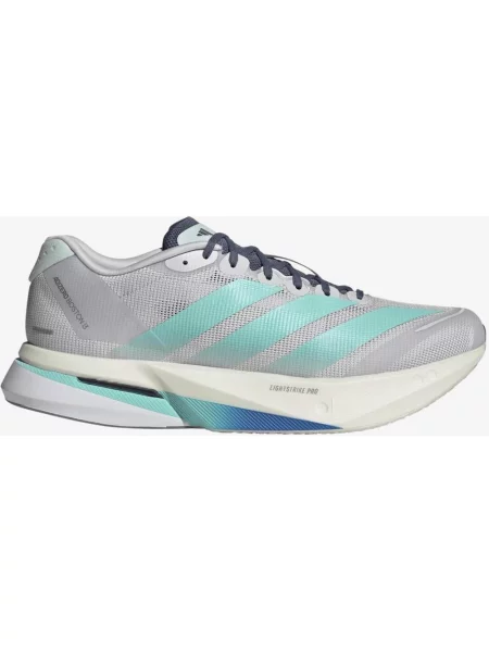 Buty do biegania adidas Adizero Boston 13 Light Strike Pro pastelowy niebieski 40 szary