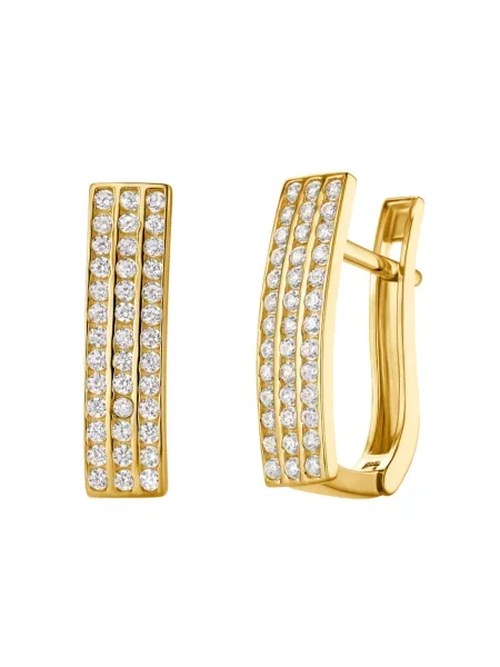 DIAMANT LETERNEL Fülbevalók arany