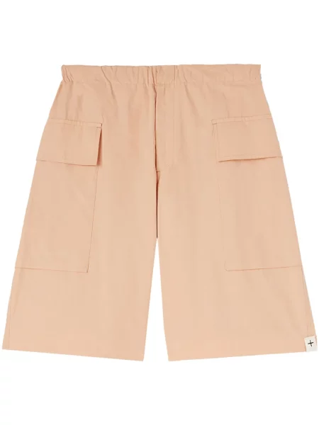 Pantaloni scurți cargo Jil Sander roz