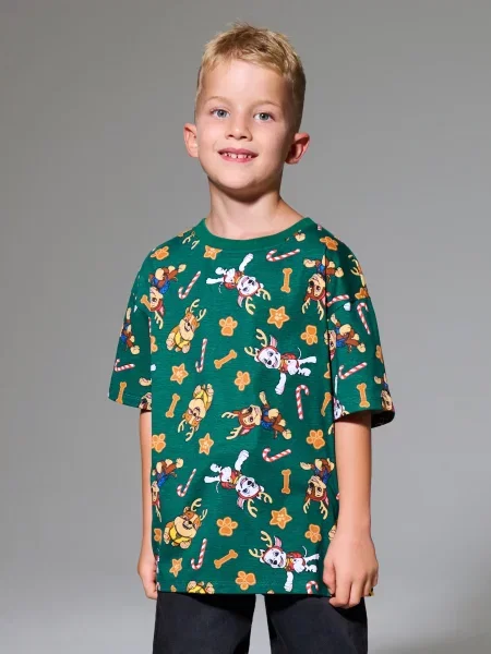 Sinsay Tričko PAW Patrol zelená