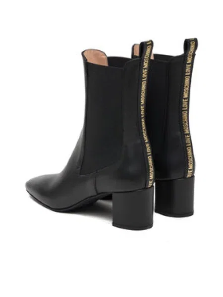 Bokacsizma LOVE MOSCHINO fekete