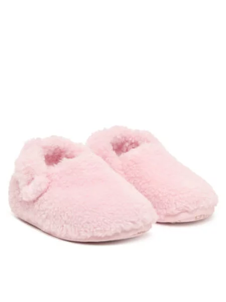Dětské pantofle Crocs růžové
