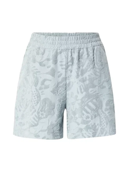 Iriedaily Hlače Tary pastelno modra