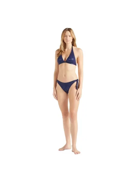 Vilebrequin Stroje kąpielowe Kobieta Niebieski S Relief Sparkling Neckholder Góra Bikini dla Kobiet granatowy