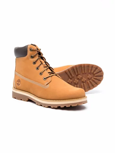 Buty do kostki dziecięce Timberland brązowe