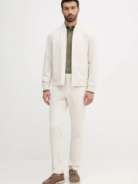 Бомбер Boss бежевый