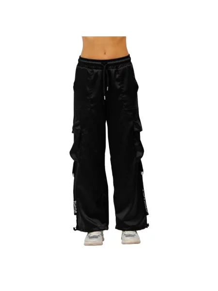 Spodnie cargo Disclaimer czarne