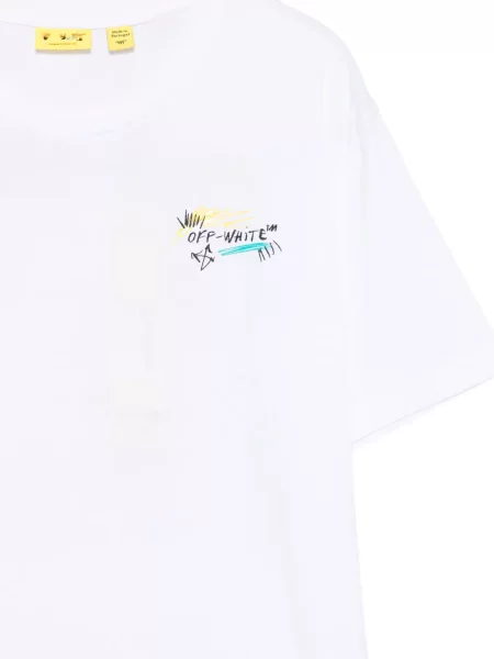 Koszulka dziecięca Off-white biała