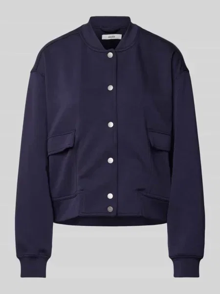 Bluza rozpinana ze stójką model ‘Danni’ Mbym niebieska