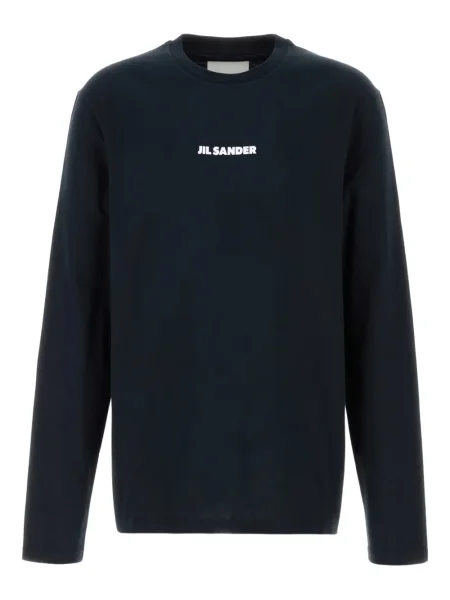 Tricou Jil Sander lung albastru