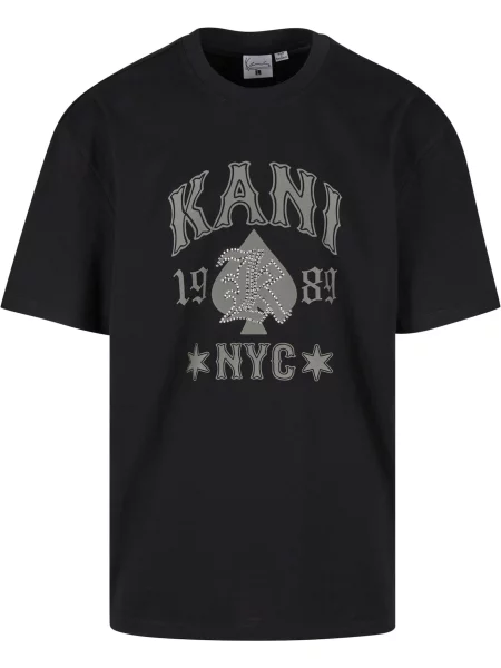 Karl Kani Tricou Western gri negru