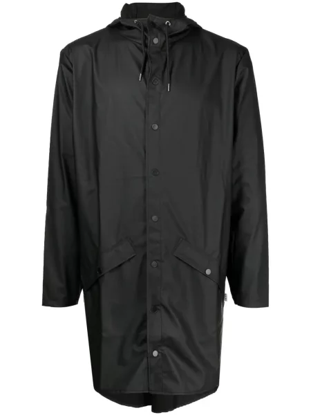 Geacă Rains cu glugă negru