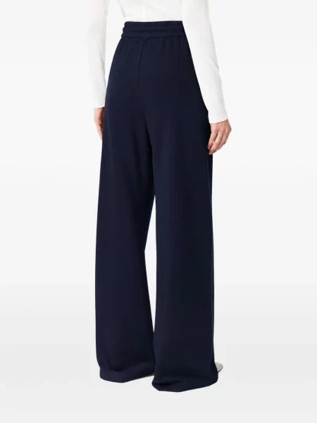 Pantaloni Max Mara cu cordon albastru