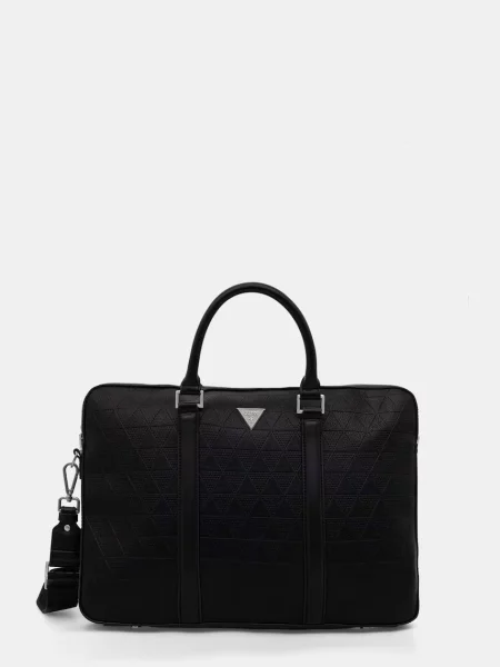 Guess torba iz umetnega usnja TORINO črna