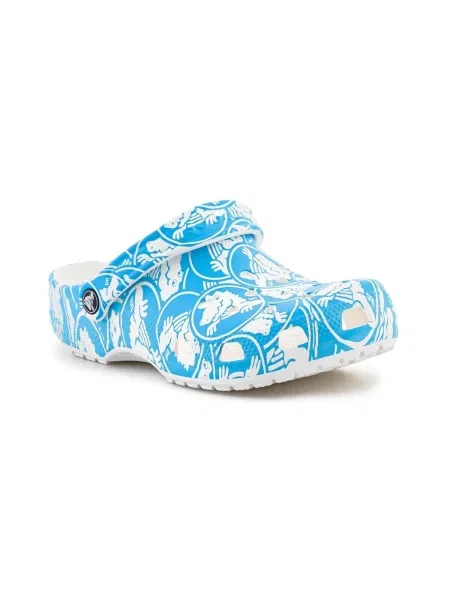 Pantofi Crocs cu imagine clasici albastru