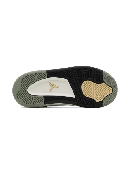 Sneakersy dziecięce Jordan 4 Retro zielone