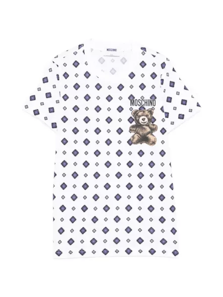 Tricou Moschino teddy alb