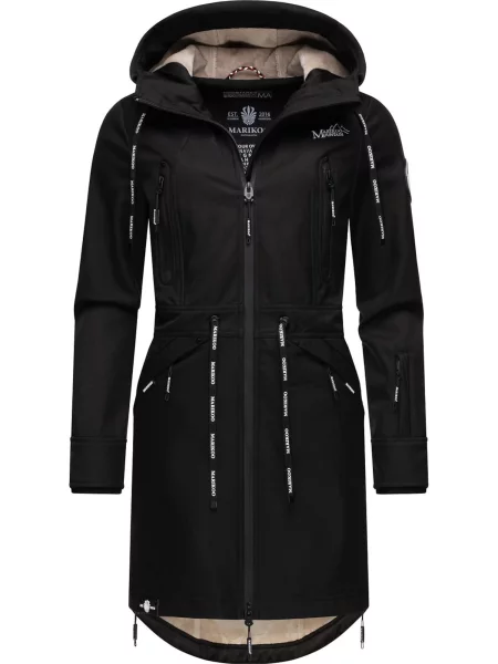 MARIKOO Palton funcțională negru