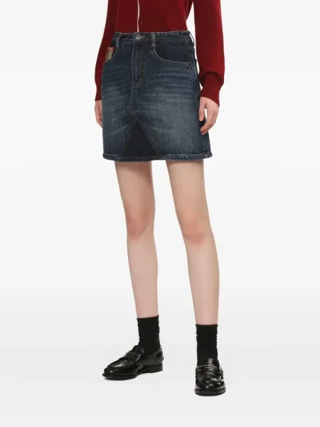 Fusta mini Bapy By *a Bathing Ape® albastru