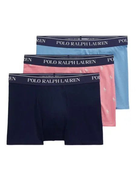 Briaunotas pusiau užtrauktukas zomšinės bokseriai Polo Ralph Lauren balta