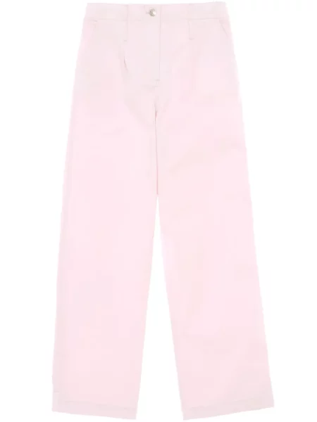 Pantaloni Samsøe Samsøe roz