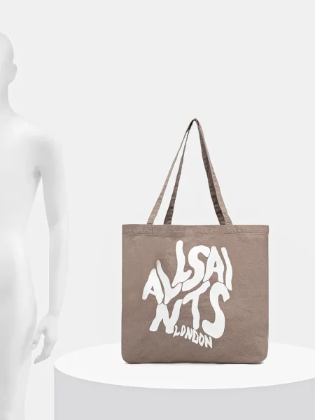 Сумка Allsaints бежевая