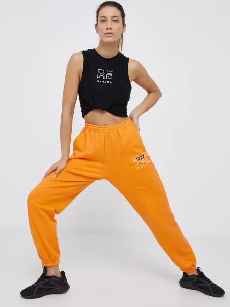 P.E Nation hlače oranžna