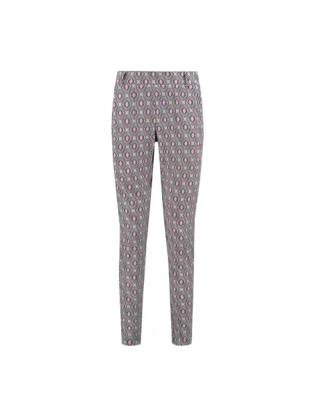 Сhinosy Helena Hart z nadrukiem różowe