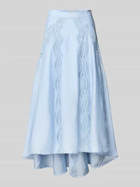 Spódnica midi o kroju regular fit z perforowaniem model Cole' Copenhagen Muse