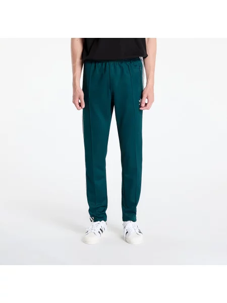 Spodnie Adidas Originals ze ściągaczem białe
