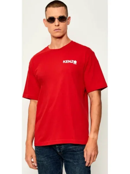 Kenzo Tricou BOKE FLOWER roșu
