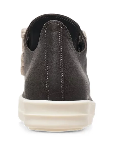 Sneakerși Rick Owens din dantelă maro