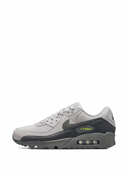 Sneakerși Nike Air Max 90 cu șireturi din dantelă negru