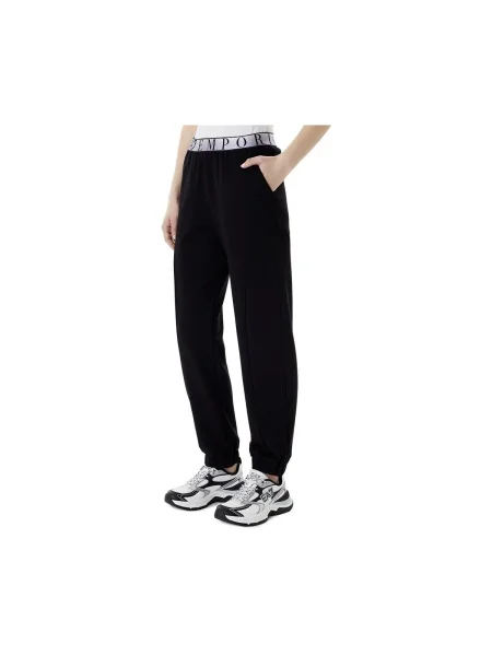 Nohavice Emporio Armani čierna