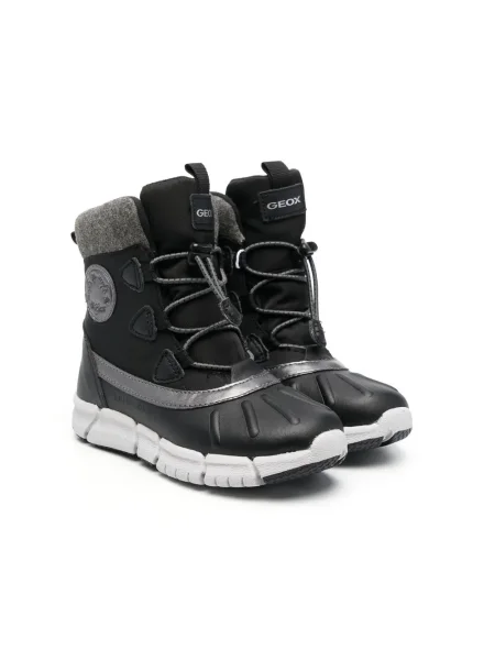 Buty do kostki dziecięce Geox czarne