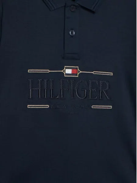 Tommy Hilfiger Polo marškinėliai Icons Tamsiai mėlyna