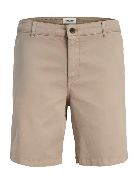 JACK & JONES Chino kalhoty JPSTACE VANCE mokka zelené