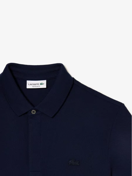 Поло Lacoste синее