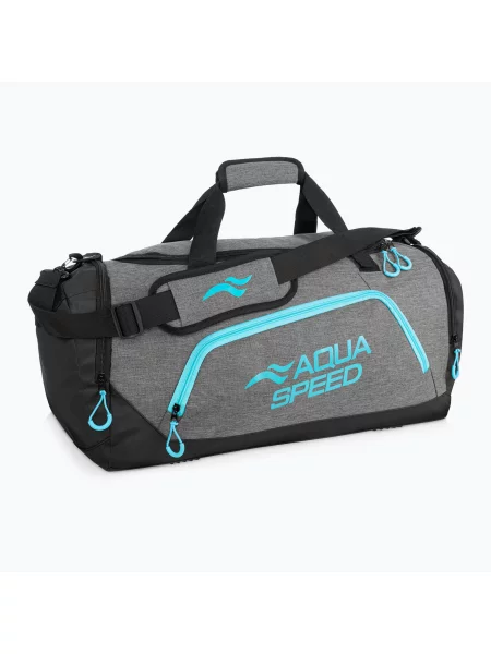 Чанта за тренировка AQUA-SPEED 43 l сива/синя сиво