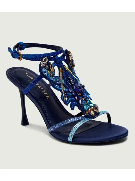 Kurt Geiger Sandale cu subțire Lobster albastru