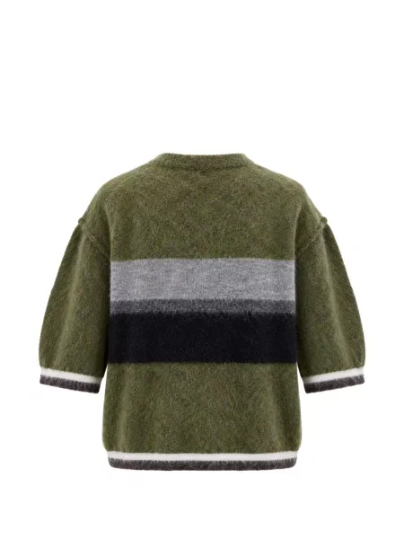 Pulover Phisique Du Role de mohair verde