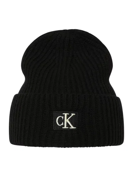 Detská čiapka Calvin Klein Jeans biela